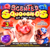 Trousse de bricolage de balles antistress Squoosh-o's parfumées Front_Flat