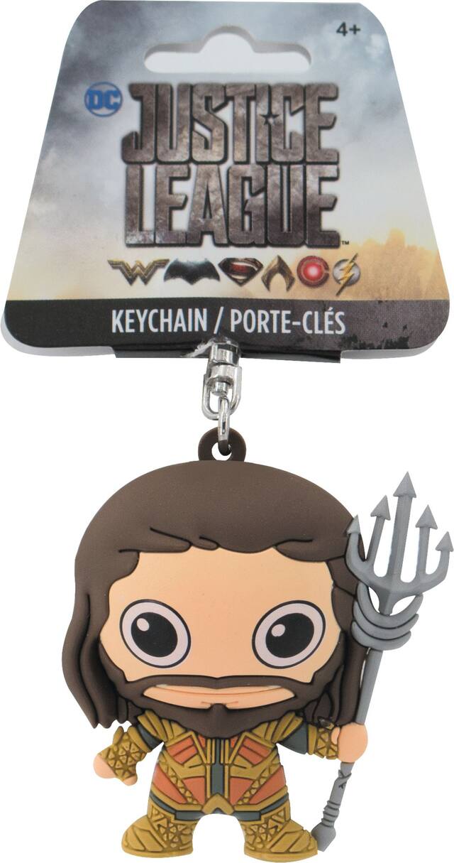 Aquaman Keychain Front_Flat