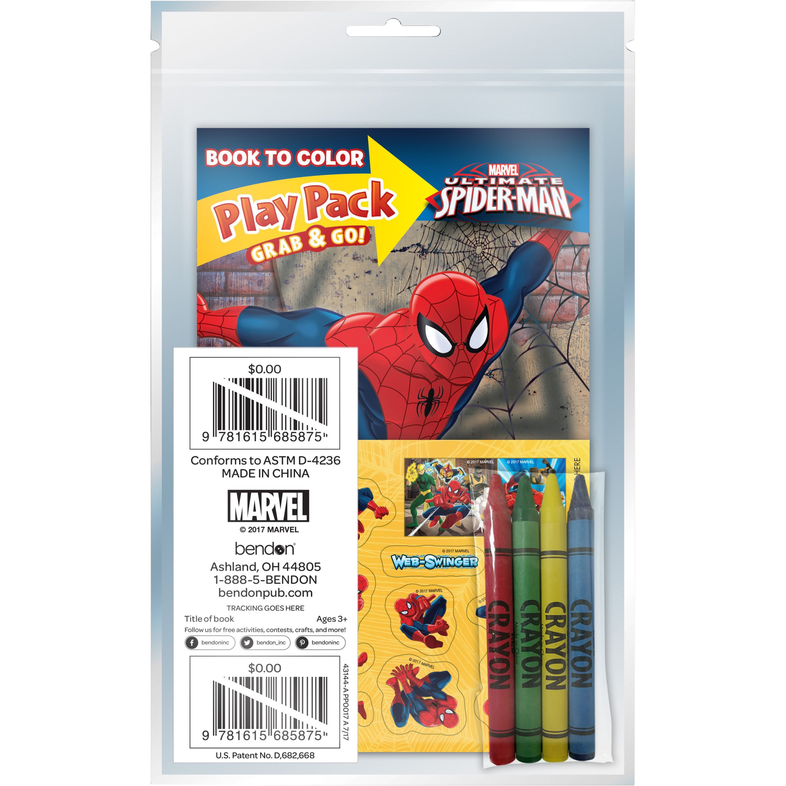 Spider-Man Grab & Go Play Pack Back_Flat