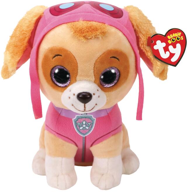 TY PAW Patrol Skye Beanie Boo Cockapoo Plush Front_Flat