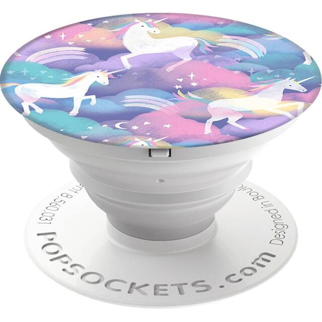 PopSocket Unicorn in the Air Collapsible Grip Front_Elevated