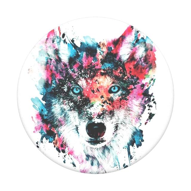 PopSocket Dire Wolf Collapsible Grip Overhead_Flat