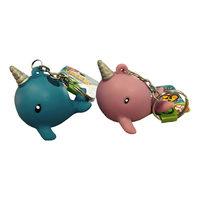 Porte-clés narval à serrer Side_Left