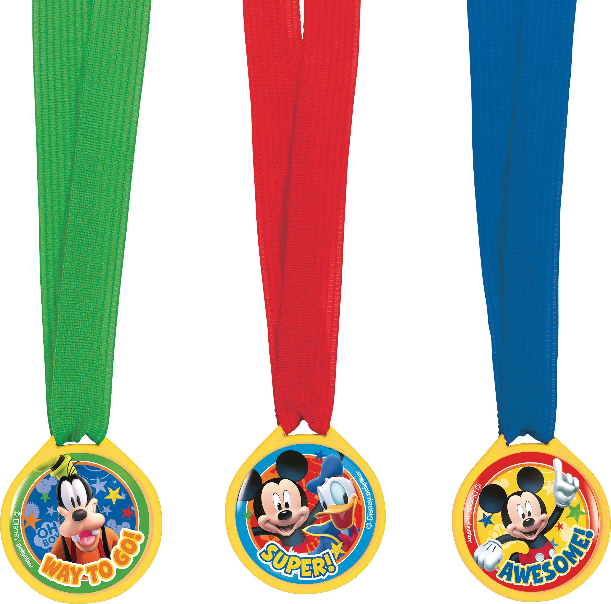 Mickey Mouse Award Medal Front_Flat