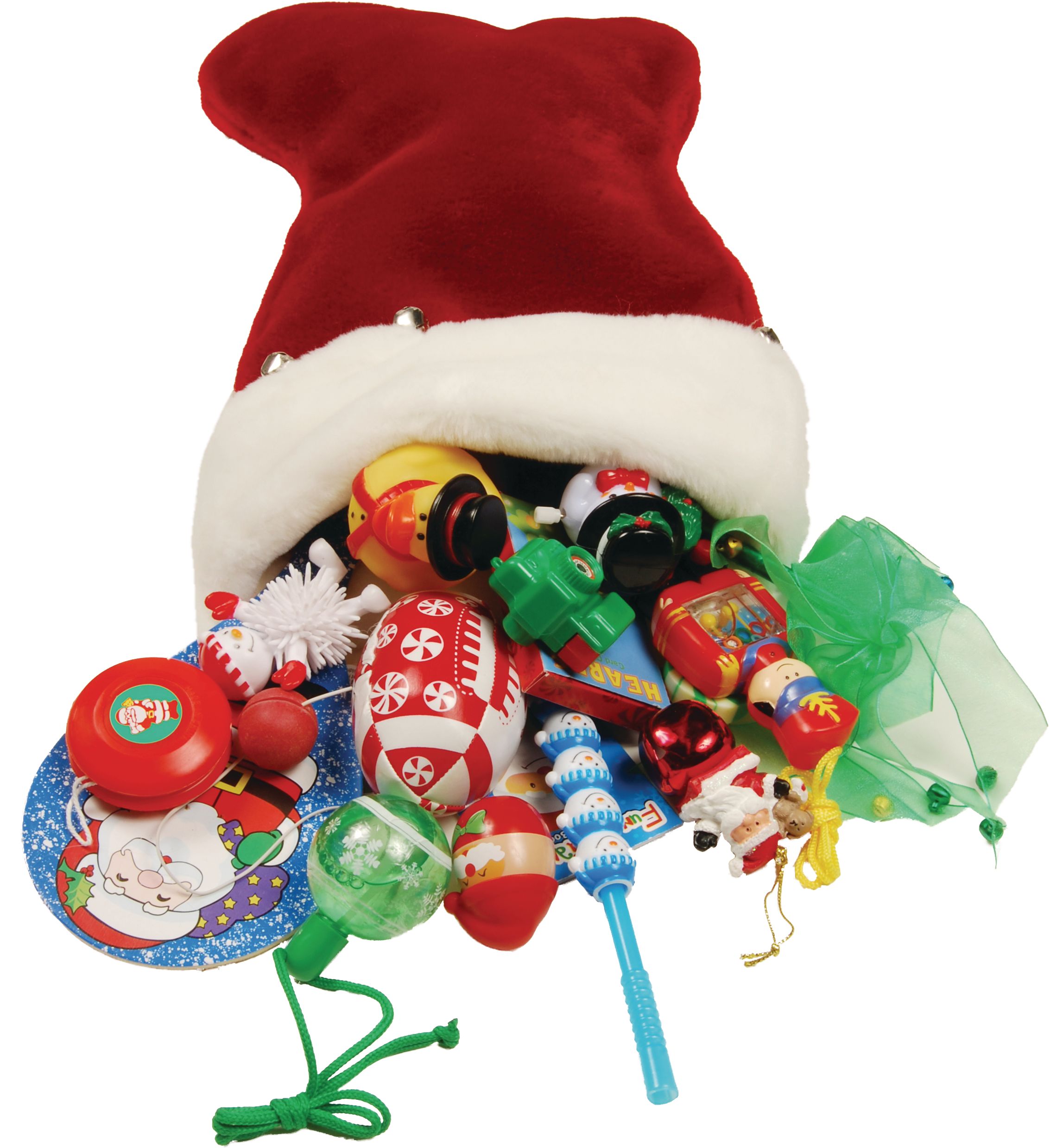 Plush Christmas Stocking, 18-in Overhead_Plunge