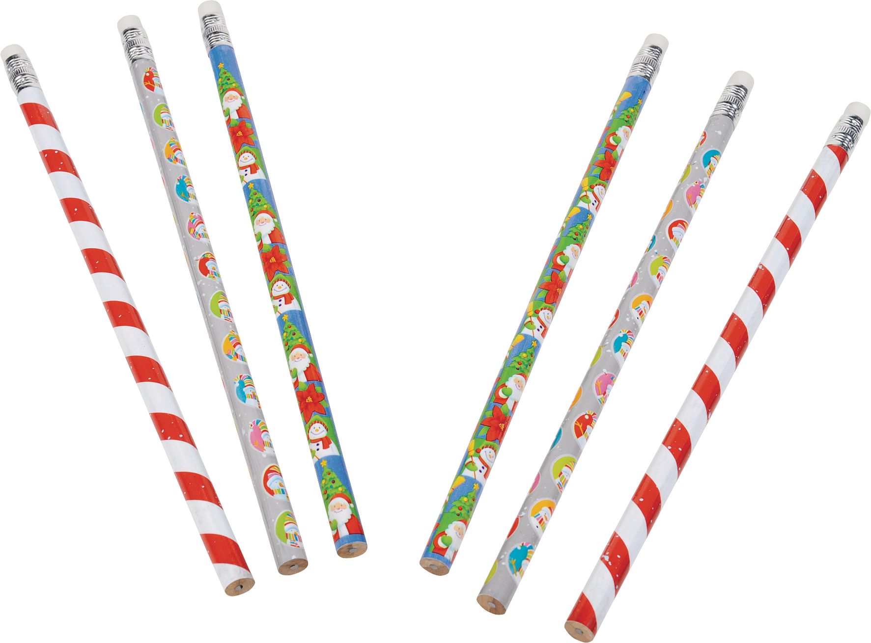 Christmas Pencils, 24-ct Composite_or_Mixed