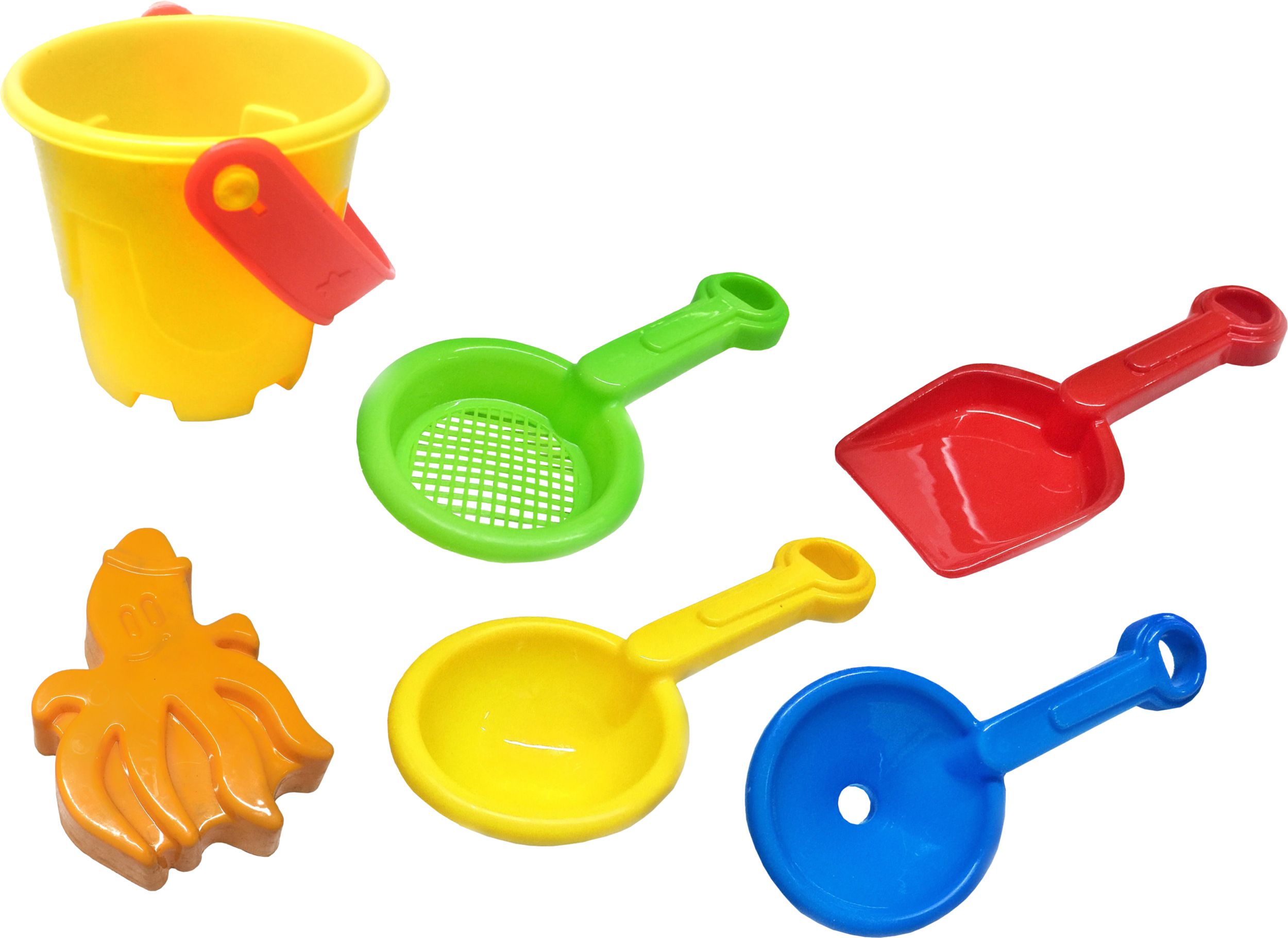 Extra Small Sand Pail Toys 6 pc