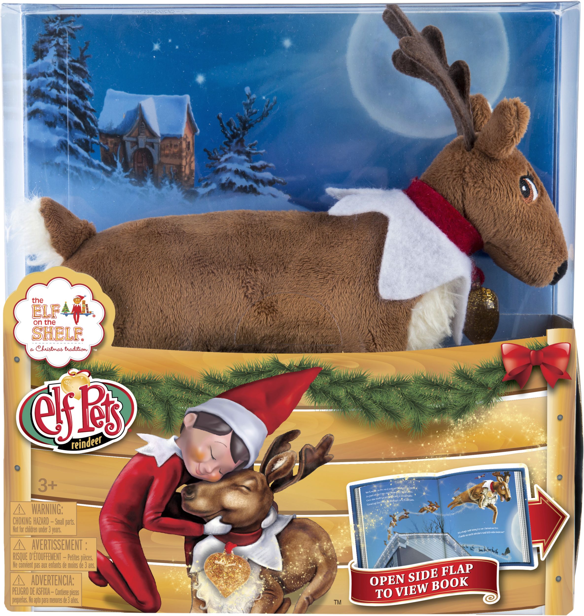Reindeer Figurine, 9-in Front_Flat