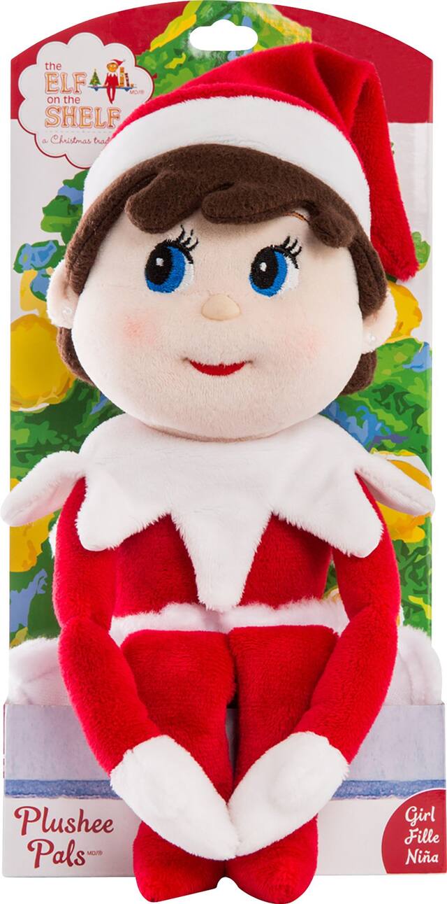 Elf on the Shelf Girl Plushee Pal, 14-in Front_Flat