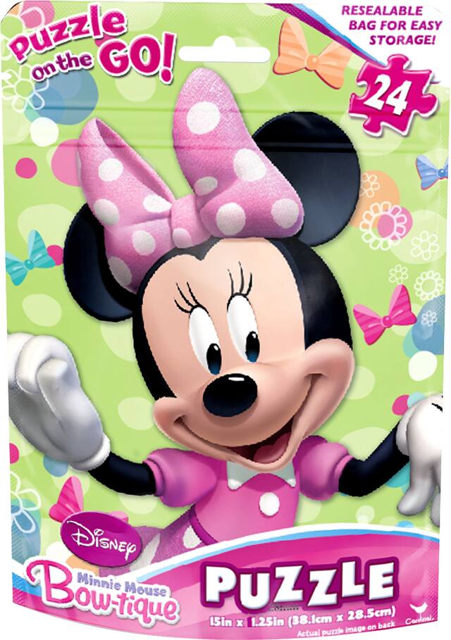 Sac de casse-tête Minnie Mouse, paq. 24 Front_Flat