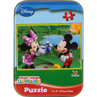 Mickey Mouse Puzzle Tin, 24-pc Front_Flat