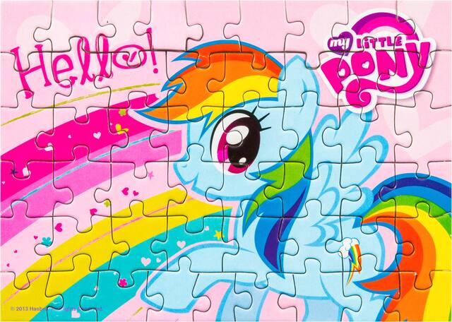 My Little Pony Mini Puzzle, 50-pc Front_Flat