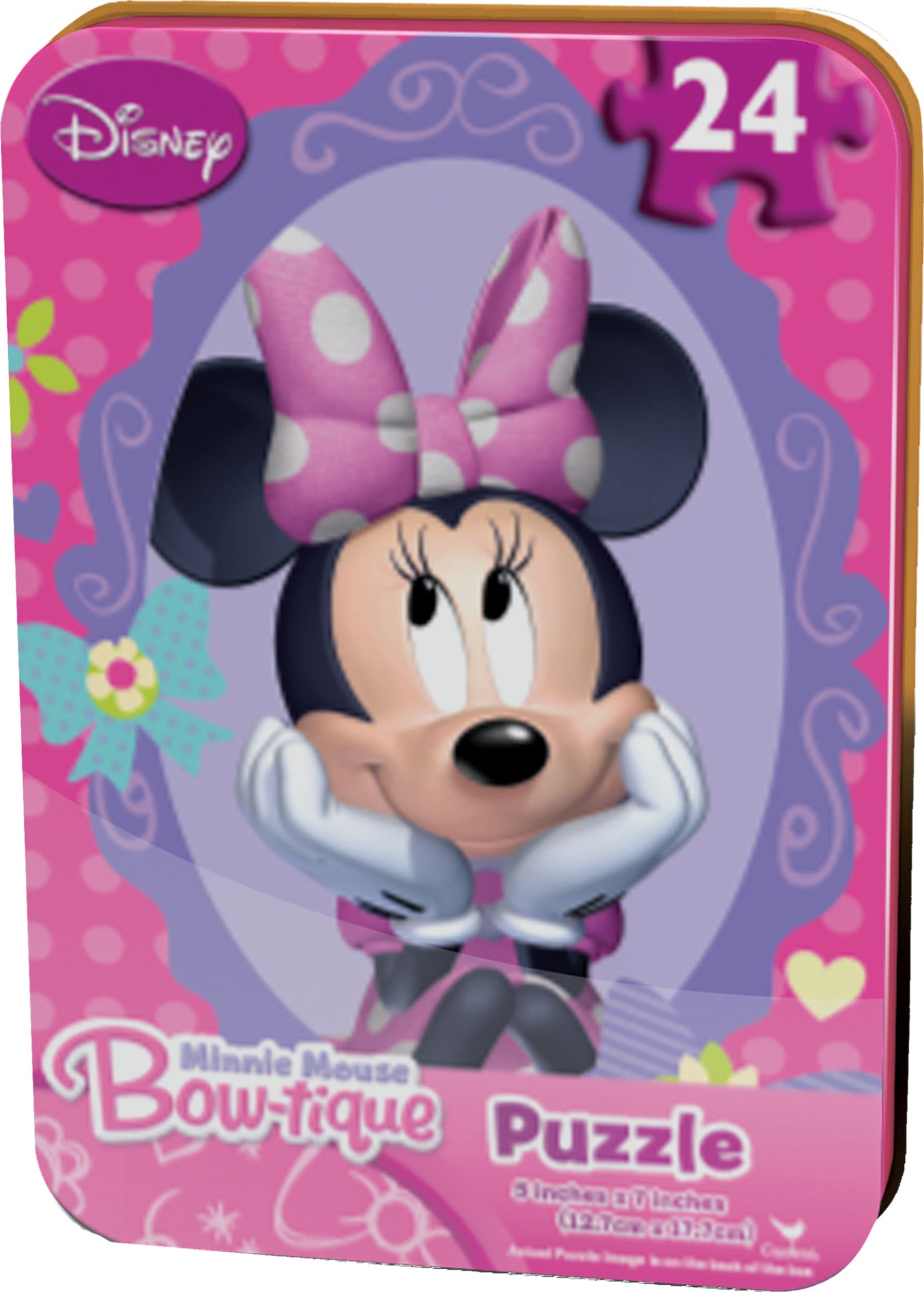 Minnie Mouse Mini Puzzle, 24-pc Front_Angled_Left