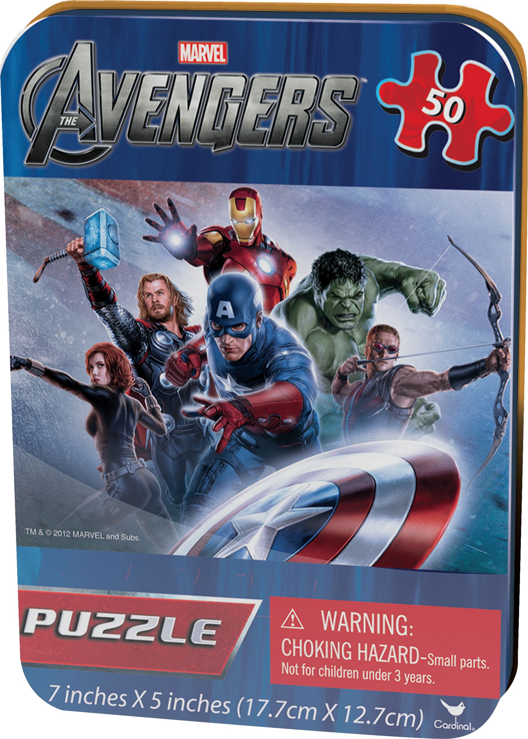 Mini casse-tête Avengers, 50 mcx Front_Angled_Left