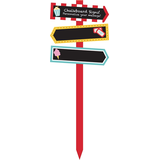 Carnival Chalkboard Yard Stake Front_Flat