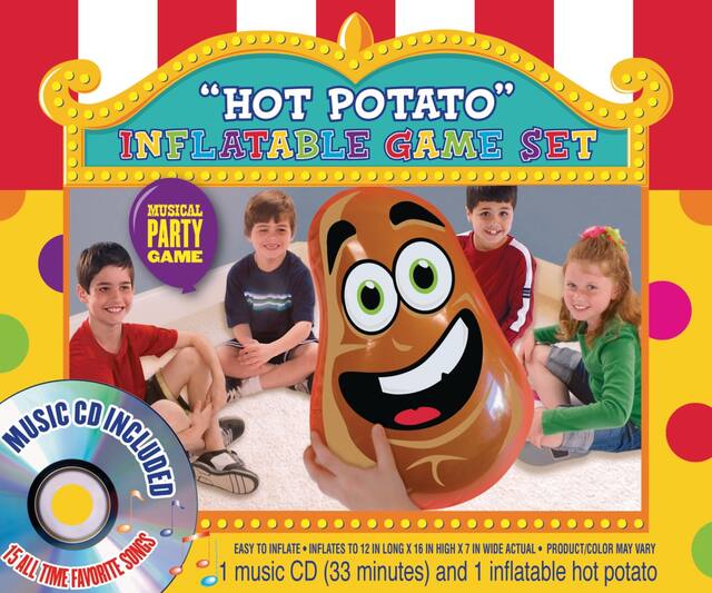 Inflatable Hot Potato Front_Flat