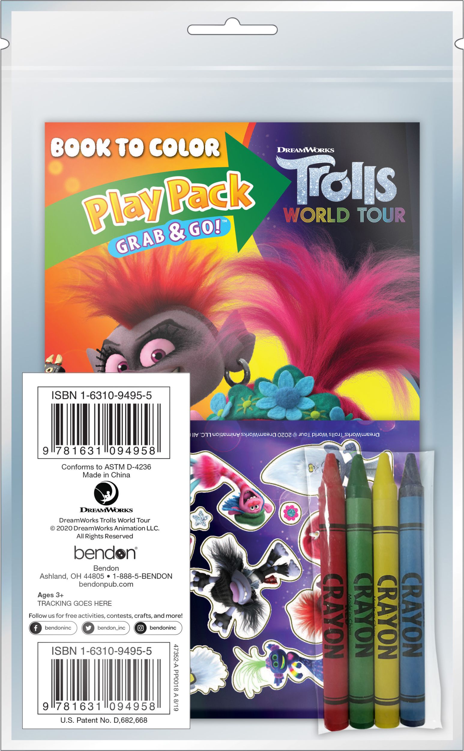 Trolls World Tour Grab & Go Play Pack Back_Flat