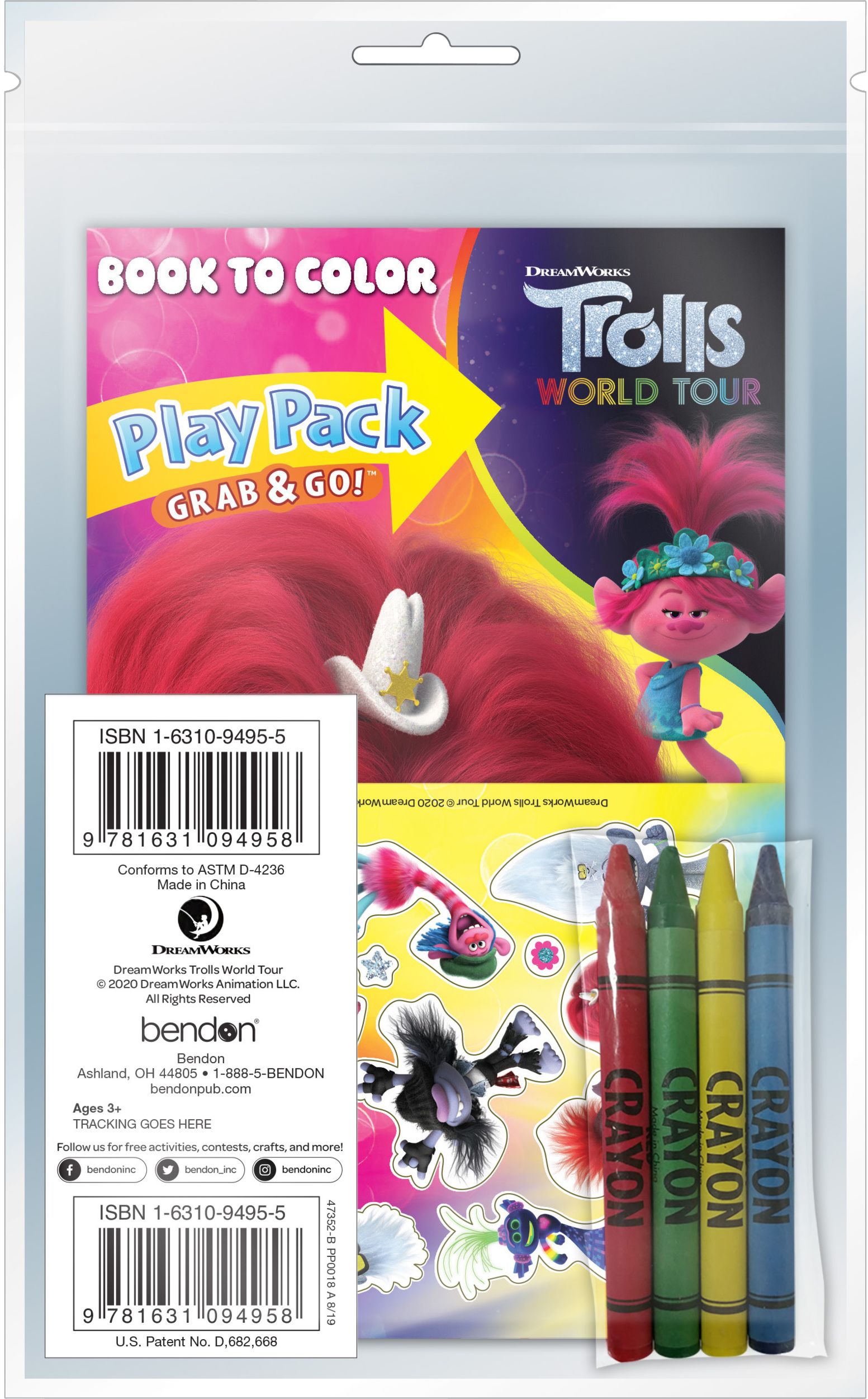 Trolls World Tour Grab & Go Play Pack Back_Flat