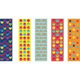 Rainbows Smiles & Fun Stickers, 10-pk Front_Flat