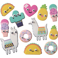 Sweet Llama Fiesta Stickers Front_Flat