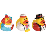 Canard en caoutchouc de carnaval, paq. 3 Front_Angled_Right