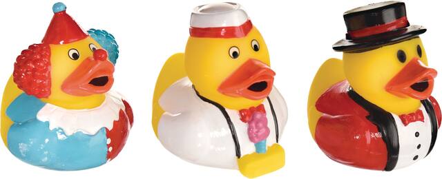 Carnival Rubber Ducks, 3-pk Front_Angled_Right