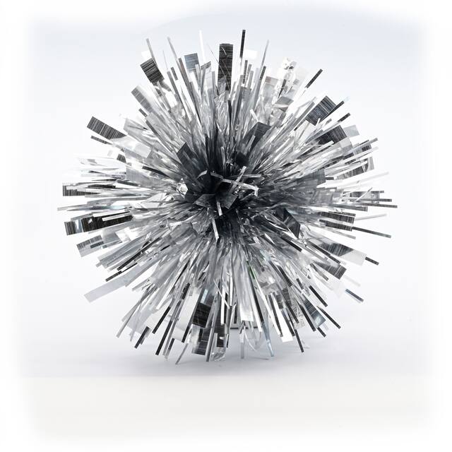 Noeud scintillant, 5&nbsp;po, argenté Overhead_Flat