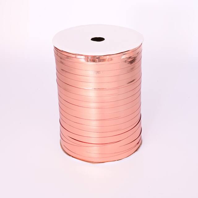 Gift Wrapping Ribbon Spool, Rose Gold, 200-ft, for Graduation/Birthday/Wedding Front_Elevated