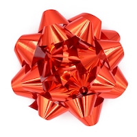 Gift Wrapping Bow, Red, 9-in, for Valentine's Day/Birthday/Graduation