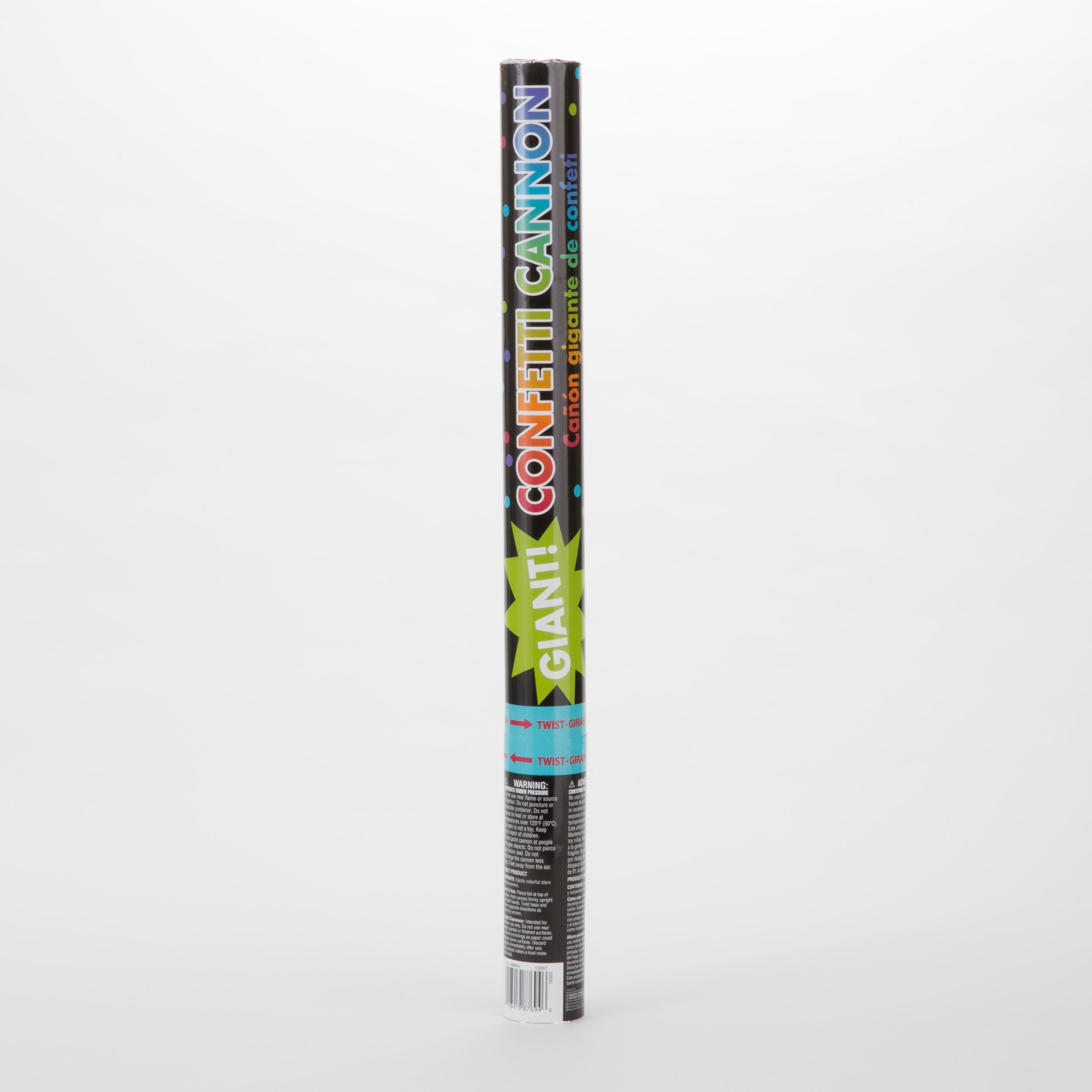 Confetti Cannon Front_Angled_Left