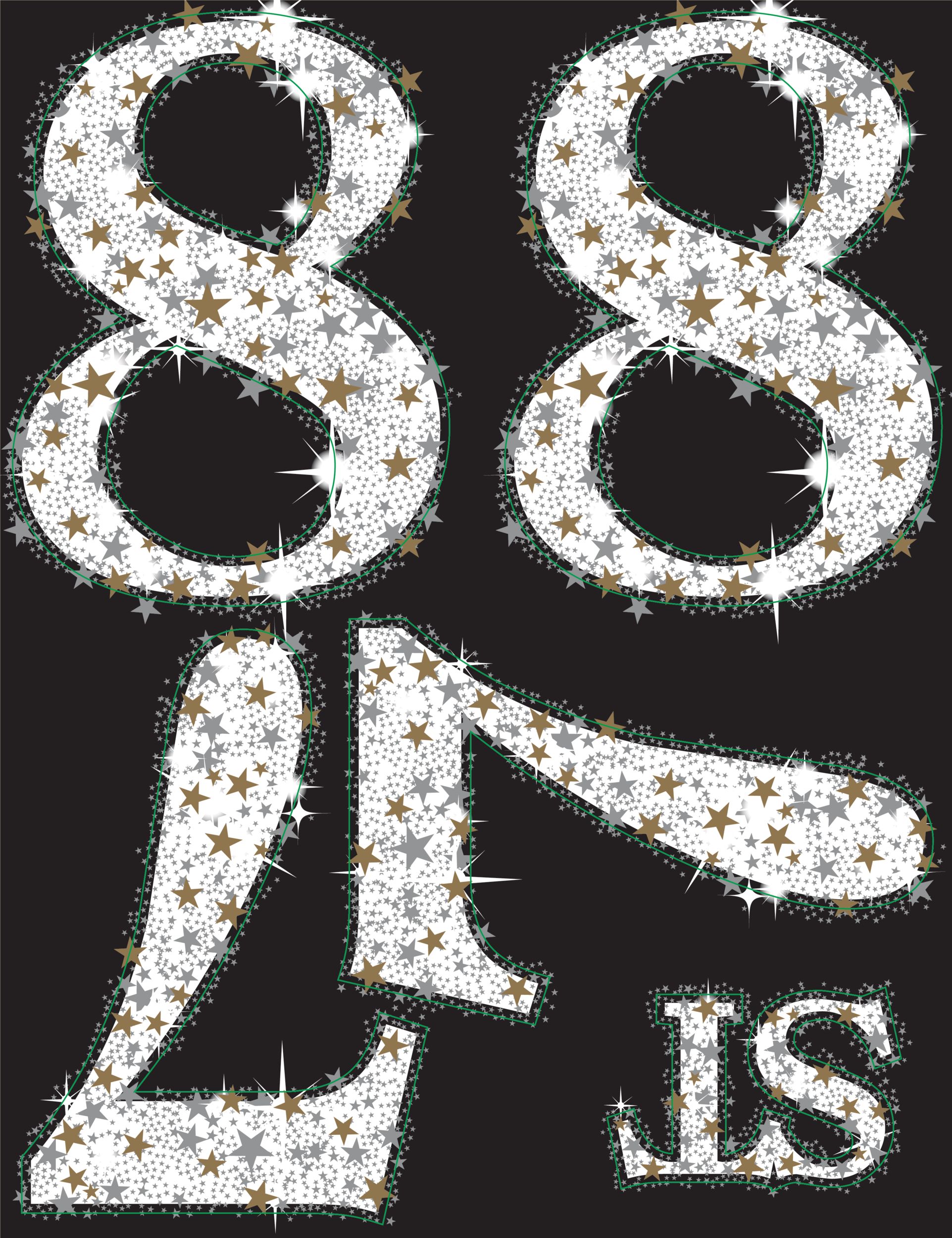 Sparkling Celebration Plastic Happy Birthday Banner Kit Overhead_Flat