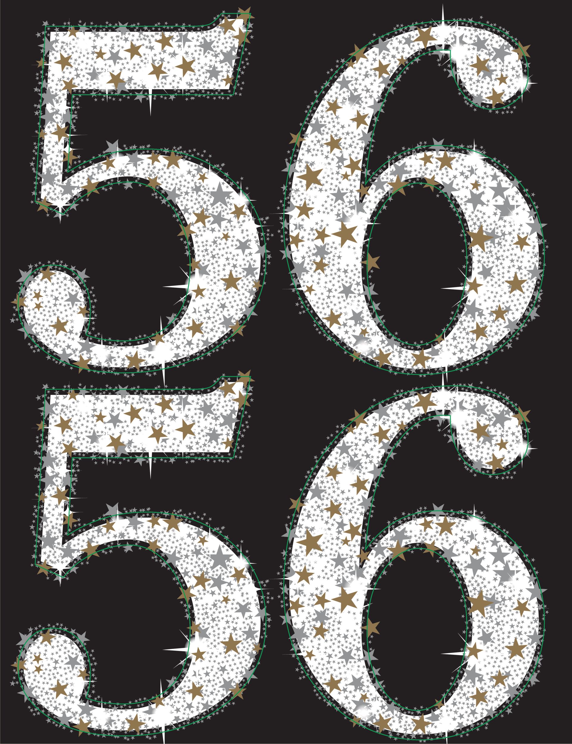 Sparkling Celebration Plastic Happy Birthday Banner Kit Overhead_Flat