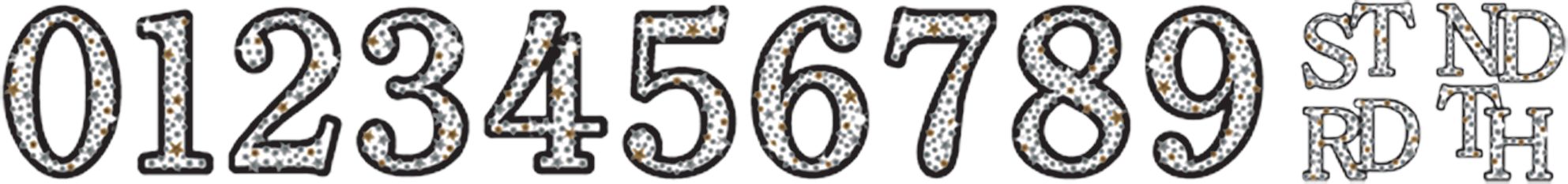 "Happy Birthday" DIY Customizable Hanging Garland Banner Decoration, Black, 65-in, for Birthday Party Front_Flat