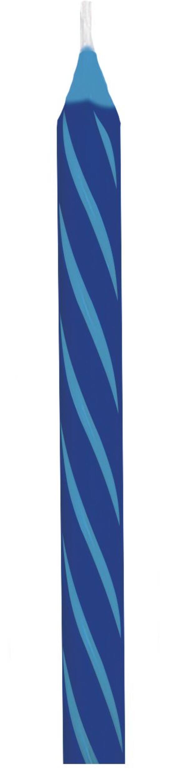 Blast Off Rocket Ship & Planets Wax Candles, Multi-Coloured, 4-in, 8-pk, for Birthday Party Front_Flat