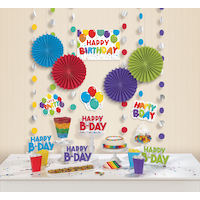 Décorations Ballons d'anniversaire, paq. 18 Composite_or_Mixed