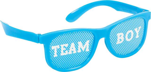 Girl or Boy Gender Reveal Glasses, 10-pk Front_Three_Fourths_Angled_Right