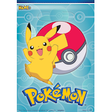 Pokémon Party Favour Bags feature Pikachu, 8-pk Front_Flat