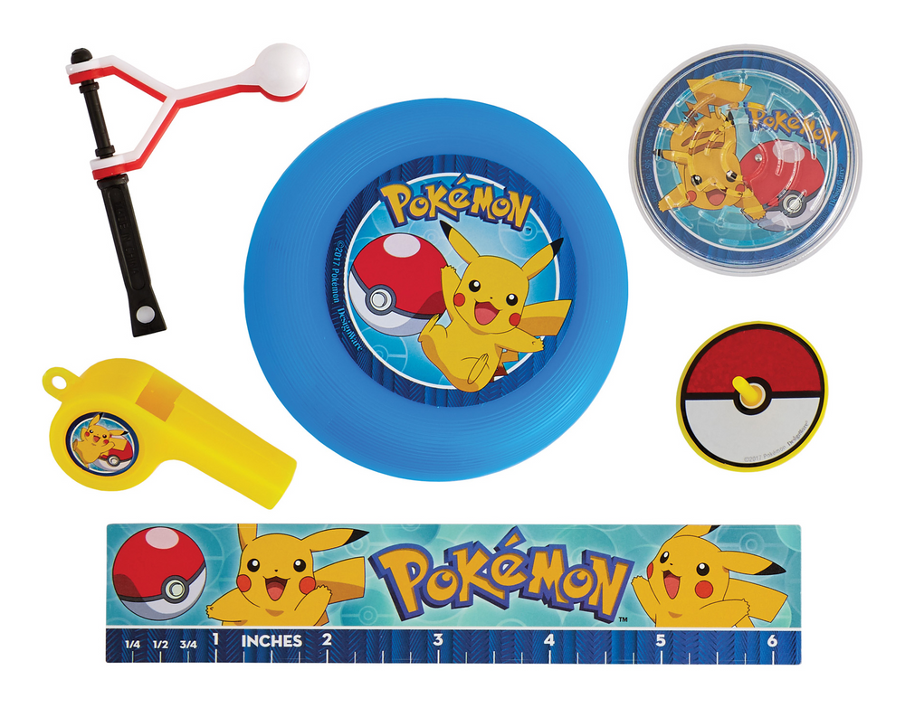 Décoration de fête d'anniversaire Pokemon pour enfants, sac cadeau