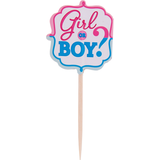 Girl or Boy Gender Reveal Picks, 36-pk Front_Flat