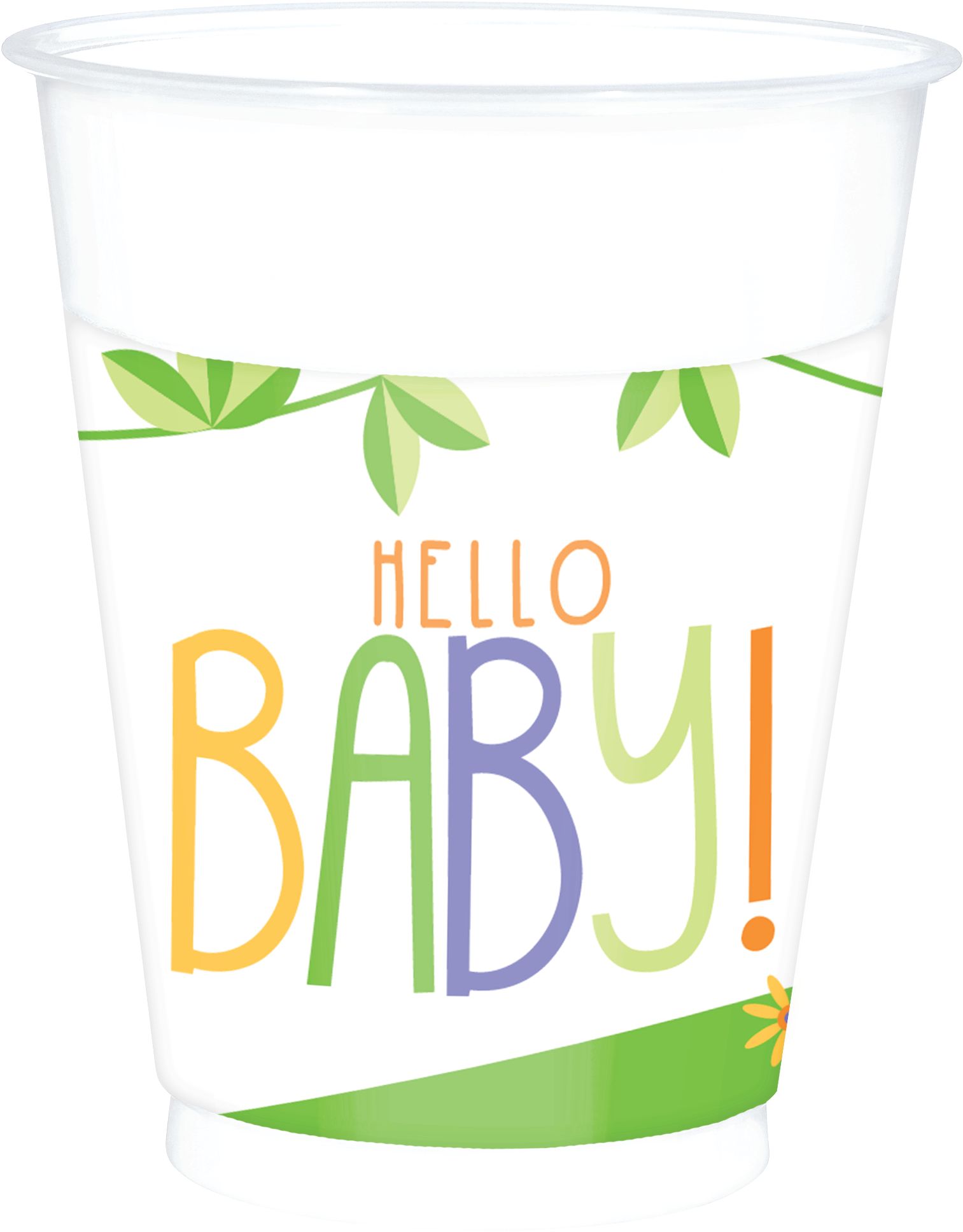Fisher-Price Hello Baby Plastic Cups, 25-pk Front_Elevated