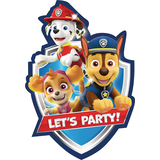 Nickelodeon PAW Patrol Paper Party Invitations with Envelopes, Blue/Red, 8-pk, for Birthday Party