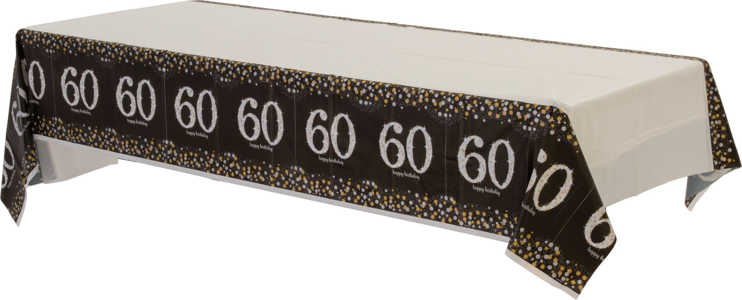 Nappe de fête scintillante 60e&nbsp;anniversaire Front_Three_Fourths_Angled_Left