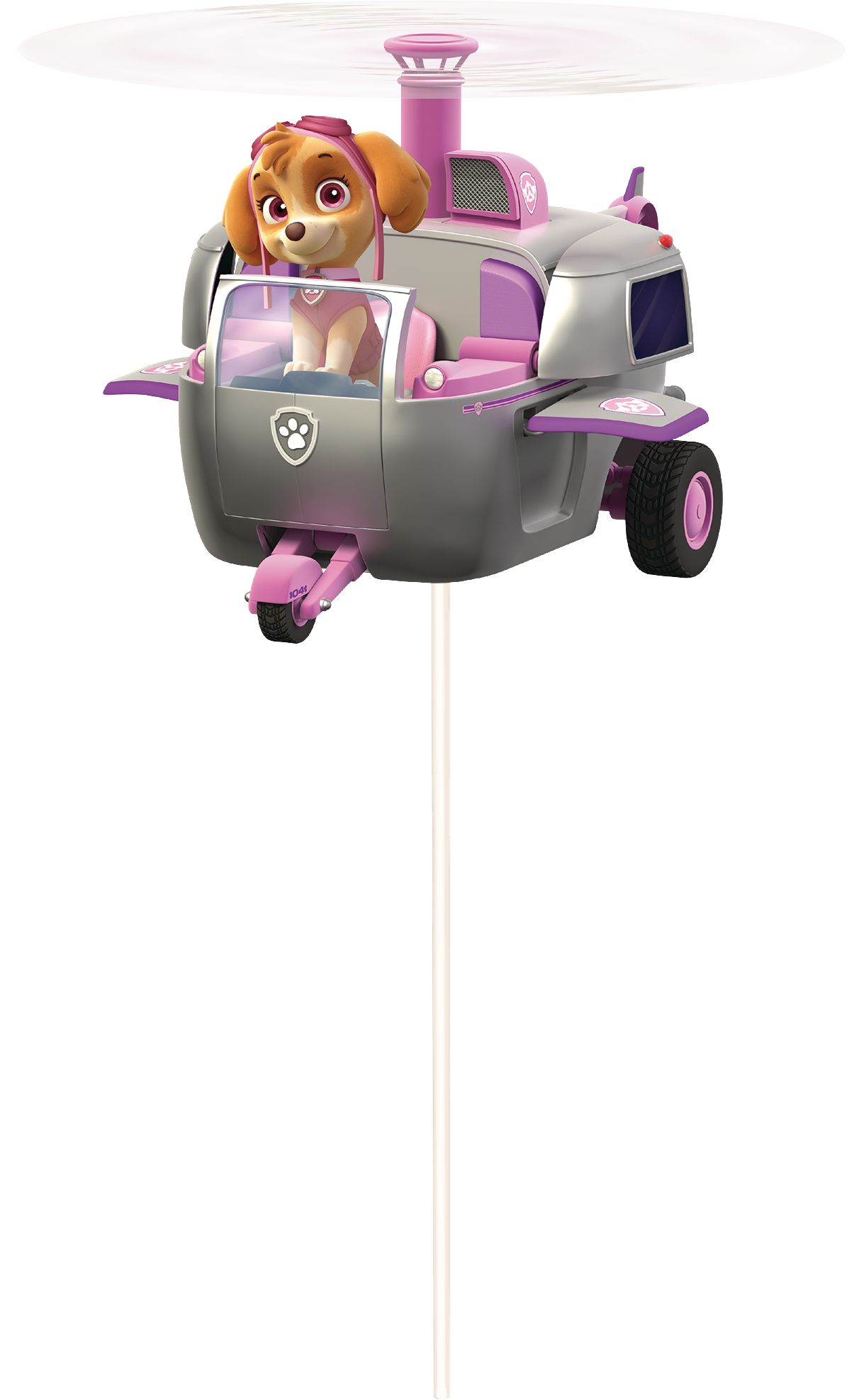 Nickelodeon PAW Patrol "Happy Birthday" Plastic Scene Setter Background Decoration with Photo Booth Props, Blue/Yellow, 14.5-in, 12-pk, for Birthday Front_Flat