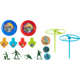 Disney Pixar Toy Story Buzz Lightyear/Forky/Woody Mega Mix Party Favour Pack, Red/Blue/Green, 48-pk, for Birthday/Party Favour Composite_or_Mixed