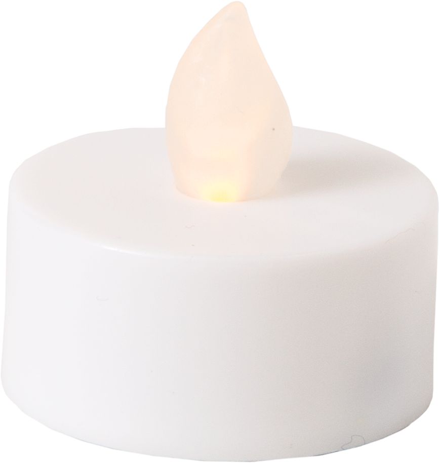 Bougies lumignon DEL sans flamme, blanc, paq. 12 Front_Elevated