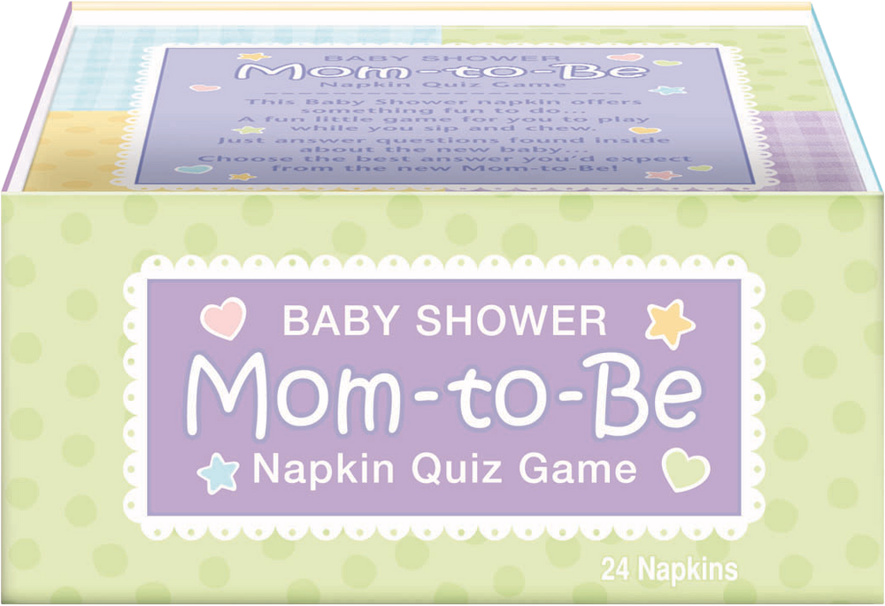 Napkin Trivia Baby Shower Game