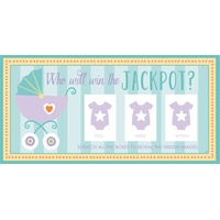 Cartes à gratter de fête prénatale, paq. 12 Front_Flat