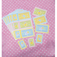 Billets prix pour fête prénatale, paq. 48 Composite_or_Mixed