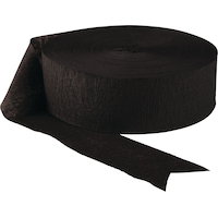 Hanging Crepe Paper Streamer Decoration, Assorted Colours, 500-ft, for Wedding/Birthday/Graduation Front_Elevated