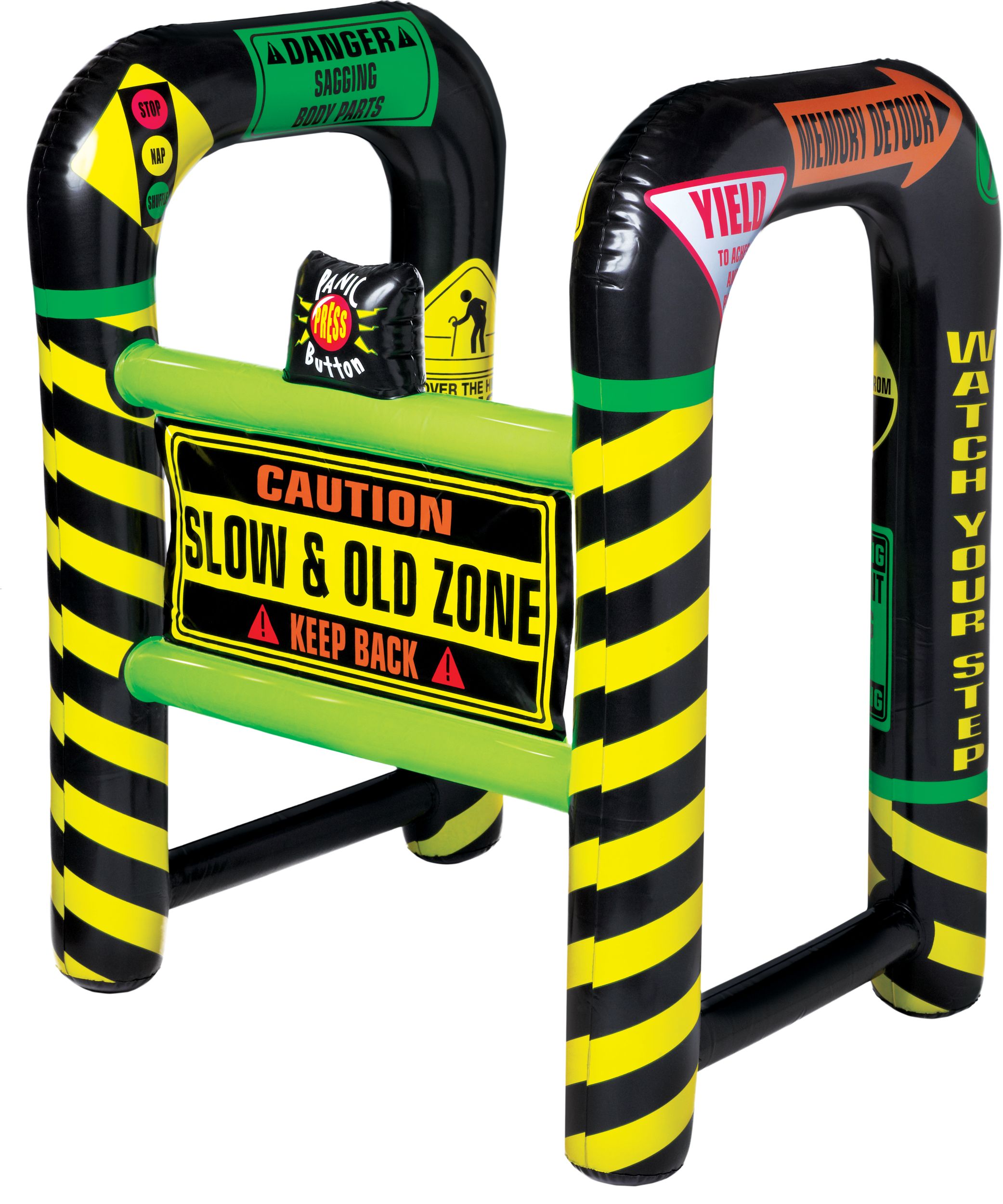 Over The Hill Inflatable Walker, 26-in Front_Angled_Left